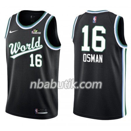 NBA Mænd Trøje Cleveland Cavaliers Cedi Osman 16 Nike 2019 Rising Star Swingman